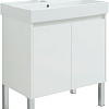 Тумба под раковину Aquanet Nova Lite 75 белый глянец (2 дверцы) 00298850 Тумба под раковину Aquanet Nova Lite 75 белый глянец (2 дверцы) 00298850