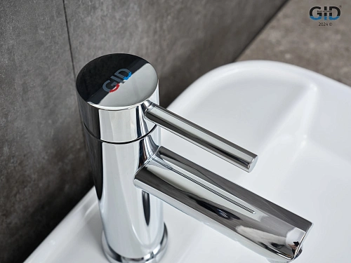 Смеситель для раковины Gid Berlin SS080-CH-K SS080CHK хром Смеситель для раковины Gid Berlin SS080-CH-K SS080CHK хром