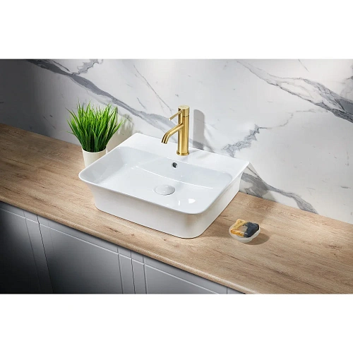 Смеситель для раковины Milacio Ultra ( MCU.550.GD ) золото Смеситель для раковины Milacio Ultra ( MCU.550.GD ) золото