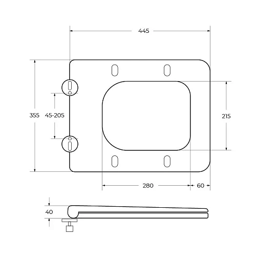 Унитаз подвесной BelBagno LUCE BB076CH-TOR/SC безободковый c сиденьем Унитаз подвесной BelBagno LUCE BB076CH-TOR/SC безободковый c сиденьем