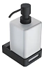 Дозатор жидкого мыла Boheme Black Q 10957-B