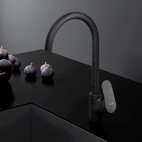 Смеситель для кухни AM.PM Like F8007122 элегантный черный Смеситель для кухни AM.PM Like F8007122 элегантный черный