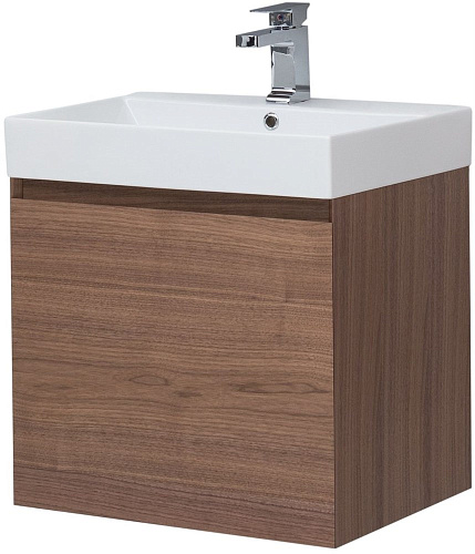 Тумба под раковину Aquanet Нью-Йорк 60 орех 00203945 Тумба под раковину Aquanet Нью-Йорк 60 орех 00203945