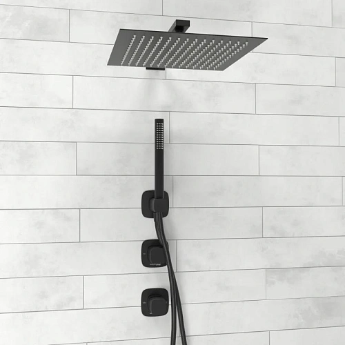 Душевая система WasserKRAFT A9151.264.219.162.327.242.217 встраиваемая черный Душевая система WasserKRAFT A9151.264.219.162.327.242.217 встраиваемая черный