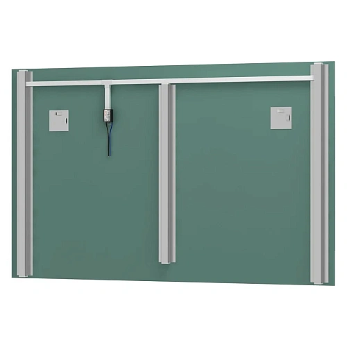 Зеркало EVOFORM Ledline BY 2121 с 3-мя встроенными LED-светильниками 16 W 120х75 cм Зеркало EVOFORM Ledline BY 2121 с 3-мя встроенными LED-светильниками 16 W 120х75 cм