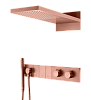 Картинка анонса товара «душевая система boheme zodiac 133-cb встраиваемая с термостатом, copper brushed»