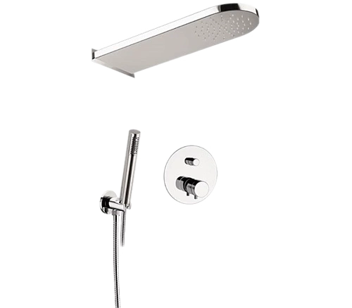 Душевая система Remer Elegance NT09S027MDMM термостатическая Душевая система Remer Elegance NT09S027MDMM термостатическая
