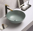 Раковина CeramaLux 104MLG-6 накладная, зеленый Раковина CeramaLux 104MLG-6 накладная, зеленый