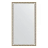 Зеркало в багетной раме Evoform Definite BY 1102 75 x 135 см, золотые бусы на серебре