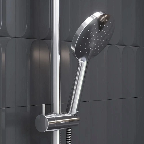 Душевая система Damixa Jupiter 977800000 с термостом, хром Душевая система Damixa Jupiter 977800000 с термостом, хром