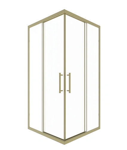 Душевой уголок Timo (T38) TKSS-90/17C-8 900x900x2000, профиль мат золото, стекло прозрачное 8 мм Душевой уголок Timo (T38) TKSS-90/17C-8 900x900x2000, профиль мат золото, стекло прозрачное 8 мм