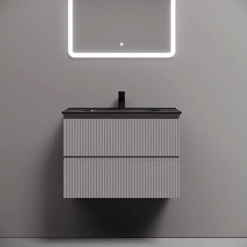 Тумба под раковину Sancos Snob R SNR70SM 690х445х500 Doha Soft, подвесная Тумба под раковину Sancos Snob R SNR70SM 690х445х500 Doha Soft, подвесная