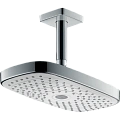 Верхний душ hansgrohe Raindance Select E 300 2jet потолочный, белый/хром 27384400 Верхний душ hansgrohe Raindance Select E 300 2jet потолочный, белый/хром 27384400