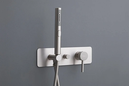 Смеситель для душа Allen Brau Priority 5.31009-BN (с внутренней частью) никель браш Смеситель для душа Allen Brau Priority 5.31009-BN (с внутренней частью) никель браш