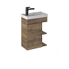 Тумба под раковину BRIZ Берн т18-45 под раковину Фостер 238 03-18045-06 00 ВЕЛ дуб веллингтон табак
