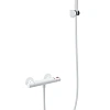 Смеситель для душа Wonzon & Woghand с термостатом, белый матовый (WW-B2005-A-MW) Смеситель для душа Wonzon & Woghand с термостатом, белый матовый (WW-B2005-A-MW)