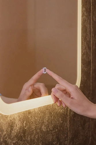 Зеркало Silver mirrors Stiv - Lite 500х700 открытая подсветка, cенсорный выключатель, тёплый свет LE LED-00002777 Зеркало Silver mirrors Stiv - Lite 500х700 открытая подсветка, cенсорный выключатель, тёплый свет LE LED-00002777