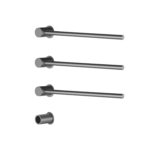 Полотенцесушитель электрический Raglo R350.51.09 встраиваемый сенсорный с терморегулятором, графит Полотенцесушитель электрический Raglo R350.51.09 встраиваемый сенсорный с терморегулятором, графит