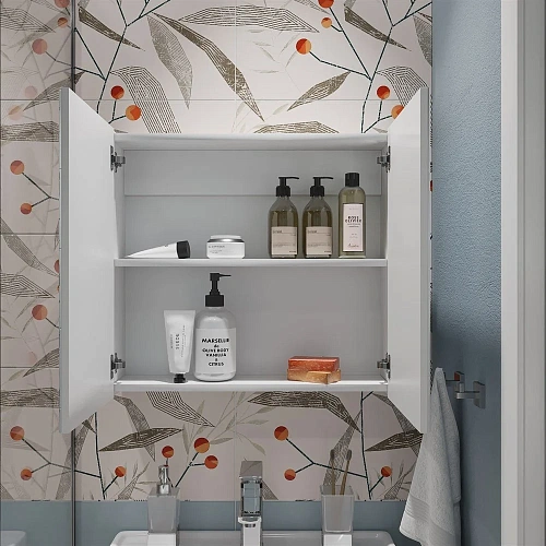 Комплект мебели DIWO Воронеж 60 подвесная, ореховый дубослив, с сифоном 579747 Комплект мебели DIWO Воронеж 60 подвесная, ореховый дубослив, с сифоном 579747