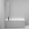 Шторка на ванну AM.PM Gem W90BS-D3W5-140CT 80х140, поворотная с неподвижным элементом, хром, стекло прозрачное Шторка на ванну AM.PM Gem W90BS-D3W5-140CT 80х140, поворотная с неподвижным элементом, хром, стекло прозрачное