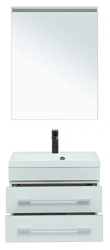 Комплект мебели Aquanet Верона 58 New белый матовый 00281102 Комплект мебели Aquanet Верона 58 New белый матовый 00281102