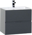 Тумба под раковину Aquanet Алвита 60 серый антрацит 00183991 Тумба под раковину Aquanet Алвита 60 серый антрацит 00183991