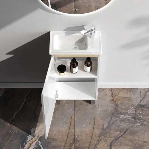 Тумба под раковину AM.PM X-Joy M85AFSX0451WG напольная, 45 см, белый Тумба под раковину AM.PM X-Joy M85AFSX0451WG напольная, 45 см, белый