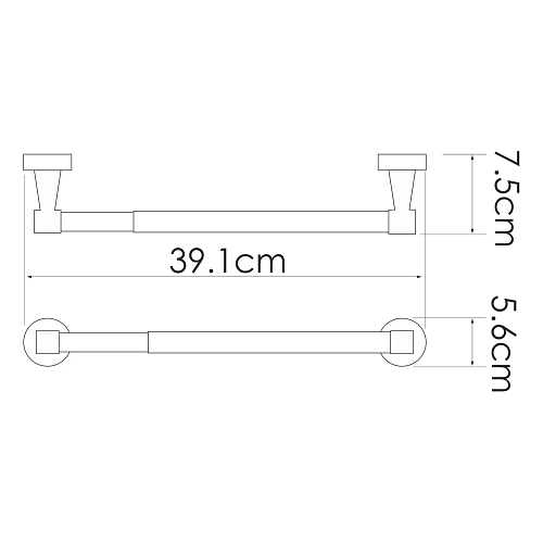 Диспенсер бумажных полотенец WasserKRAFT Isen K-4091 хром Диспенсер бумажных полотенец WasserKRAFT Isen K-4091 хром