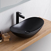 Картинка анонса товара «раковина belbagno bb1404-h301 605x370x150 черная матовая»