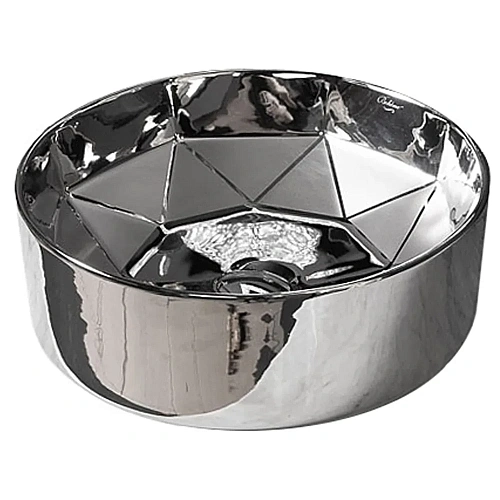 Раковина Boheme ГРАНЬ 40х14см, серебро 865 Раковина Boheme ГРАНЬ 40х14см, серебро 865