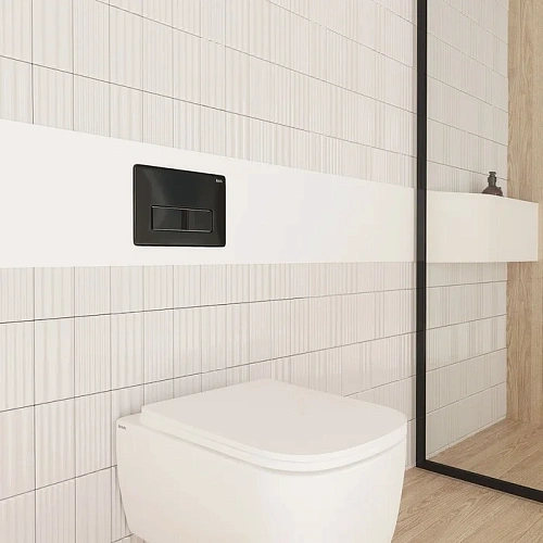 Клавиша смыва IDDIS Profix Air (PRA10B0i77) пневматическая, черный Клавиша смыва IDDIS Profix Air (PRA10B0i77) пневматическая, черный