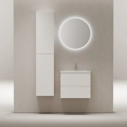 Тумба под раковину Sancos Folk FL60W 590х445х500 Bianco, подвесная Тумба под раковину Sancos Folk FL60W 590х445х500 Bianco, подвесная