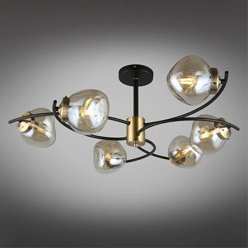 Люстра потолочная Omnilux Moncalvo OML-95307-06 Люстра потолочная Omnilux Moncalvo OML-95307-06