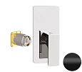 Смеситель для душа Remer Absolute AU30KBNO, чёрный матовый Смеситель для душа Remer Absolute AU30KBNO, чёрный матовый