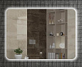 Зеркало Armadi Art Vallessi 543 с круговой тыльной подсветкой 100x60 Зеркало Armadi Art Vallessi 543 с круговой тыльной подсветкой 100x60