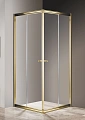 Душевой уголок CEZARES GIUBILEO-A-2-90-SCORREVOLE-C-G 90x90см стекло прозрачное, профиль золото Душевой уголок CEZARES GIUBILEO-A-2-90-SCORREVOLE-C-G 90x90см стекло прозрачное, профиль золото