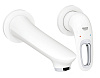 Смеситель для раковины GROHE Eurostyle new на 2 отверстия, белая луна (19571LS3) внешняя часть