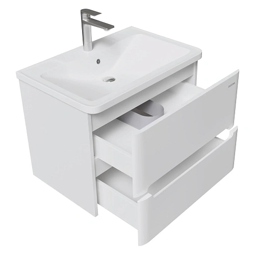 Тумба под раковину GROSSMAN АДЕЛЬ-НОРМА-70 см белая (ум. Aдель-70) подвесная 107017 Тумба под раковину GROSSMAN АДЕЛЬ-НОРМА-70 см белая (ум. Aдель-70) подвесная 107017