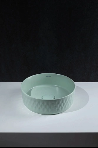 Раковина Allen Brau Fantasy Romb 36 4.11033.MT накладная, мятный Раковина Allen Brau Fantasy Romb 36 4.11033.MT накладная, мятный