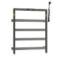 Полотенцесушитель электрический Wonzon & Woghand темный графит (WW-A6014-GM) Полотенцесушитель электрический Wonzon & Woghand темный графит (WW-A6014-GM)
