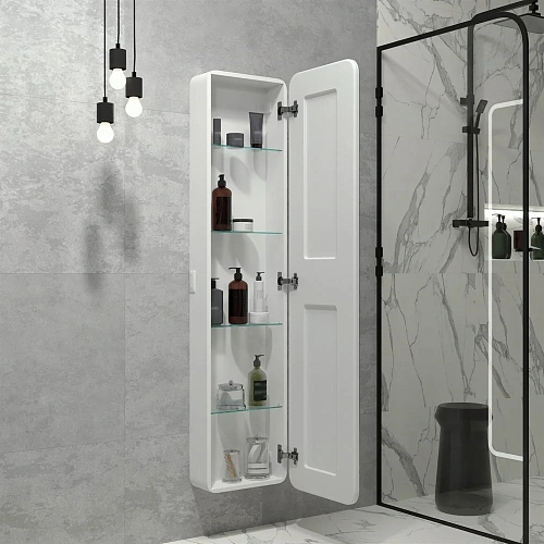 Шкаф-пенал Taliente CBled с LED-подсветкой, 40x18x160см, с розеткой TA-CBled-L40160 Шкаф-пенал Taliente CBled с LED-подсветкой, 40x18x160см, с розеткой TA-CBled-L40160