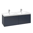 Тумба под раковину Villeroy & Boch Subway 3.0 Marine Blue / Marine Blue C56700VQ Тумба под раковину Villeroy & Boch Subway 3.0 Marine Blue / Marine Blue C56700VQ