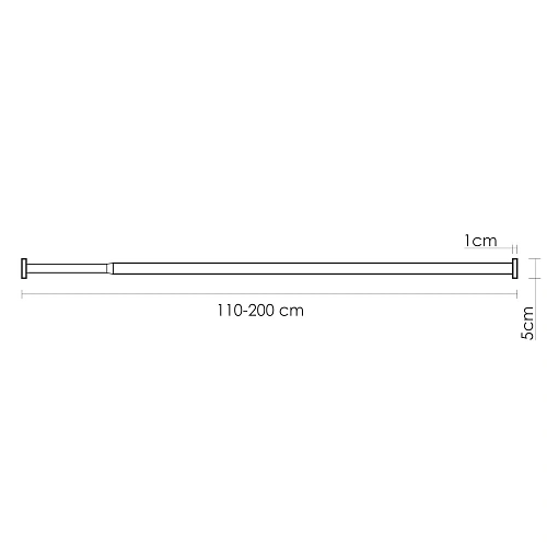 Карниз для ванны WasserKRAFT Dinkel SC-461120 хром Карниз для ванны WasserKRAFT Dinkel SC-461120 хром