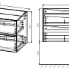 Тумба под раковину Vincea Mia 1000 R.Wood VMC-2MC100RW Тумба под раковину Vincea Mia 1000 R.Wood VMC-2MC100RW