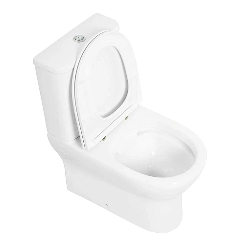 Унитаз напольный BelBagno ENERGIA BB8134CPR/SC безободковый с сиденьем Унитаз напольный BelBagno ENERGIA BB8134CPR/SC безободковый с сиденьем