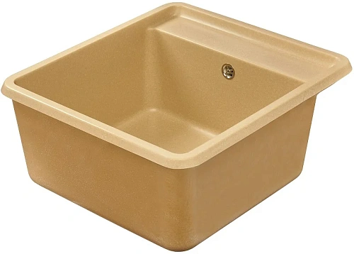 Кухонная мойка Aquaton Беллис 57 1A724932BS260 из литого мрамора, латте Кухонная мойка Aquaton Беллис 57 1A724932BS260 из литого мрамора, латте