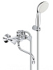 Картинка анонса товара «смеситель для ванны grohe costa l с душевым гарнитуром, хром (2679010a)»