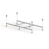Картинка анонса товара «каркас для ванны am.pm x-joy w94a-180-080w-r 180х80»
