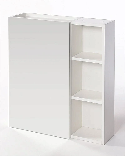 Зеркальный шкаф Orange Sistema ST-60ZSW универсальный, белый Зеркальный шкаф Orange Sistema ST-60ZSW универсальный, белый