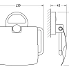 Держатель туалетной бумаги FBS Luxia LUX 055 Держатель туалетной бумаги FBS Luxia LUX 055